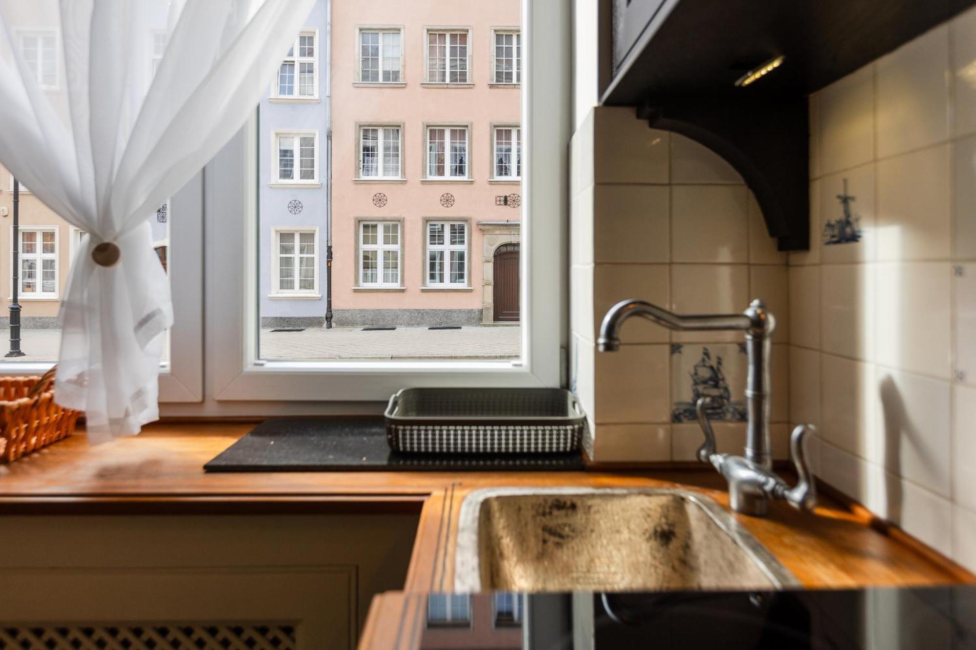 Ferienwohnung Wicker House Danzig Exterior foto